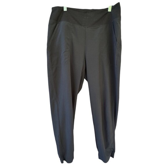 Patagonia Happy Hike Studio Pants Women's Mediano Tapered Leg Joggers Blue - Picture 1 of 10